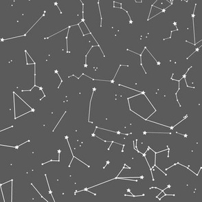 Constellations - solid grey 