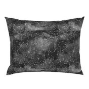 Constellations -black watercolour background