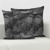 Constellations -black watercolour background