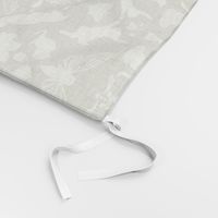 woodland damask cream on moss