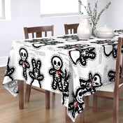 Cute Skeleton Cut & Sew Doll