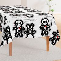 Cute Skeleton Cut & Sew Doll