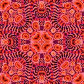 Fuzzy Pink Monster Kaleidoscope