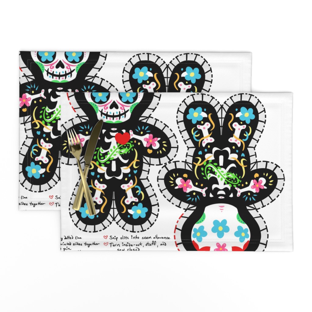 Cute Dia de los Muertos Cut & Sew Doll