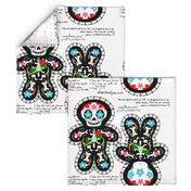 Cute Dia de los Muertos Cut & Sew Doll