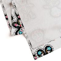 Cute Dia de los Muertos Cut & Sew Doll