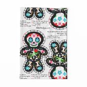 Cute Dia de los Muertos Cut & Sew Doll