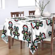 Cute Dia de los Muertos Cut & Sew Doll