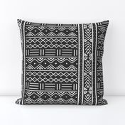 Charcoal Grey African Mudcloth