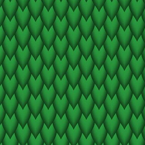 Green dragon scales - small scale