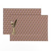 Vintage Mosaic in Chocolate and Caramel Ripple - Extra Small Scale (Ref. 4530)