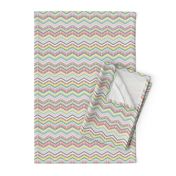 Dash & Dot Chevron - Geometric Stripe