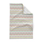 Dash & Dot Chevron - Geometric Stripe