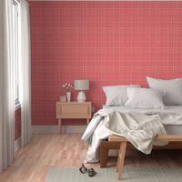 Off The Grid - Red Geometric Plaid 