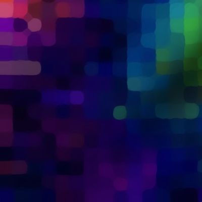 Rainbow pixel dot abstract pattern