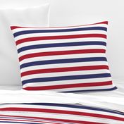 USA American Flag Red, White and Blue Alternating Stripes