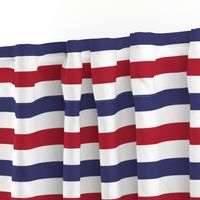 USA American Flag Red, White and Blue Alternating Stripes