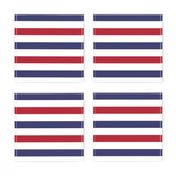 USA American Flag Red, White and Blue Alternating Stripes