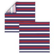 USA Flag Alternating Blue with Red and White Stripes 