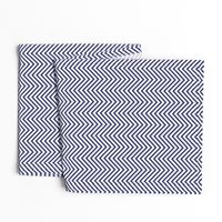 USA Flag Blue and White Wavy ZigZag Chevron Stripes