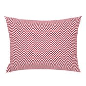 USA Flag Red and White Wavy ZigZag Chevron Stripes