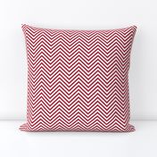 USA Flag Red and White Wavy ZigZag Chevron Stripes