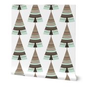 MInt Grey Tee Pee