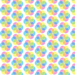 Spring Pastels Colorway - Medallions Small