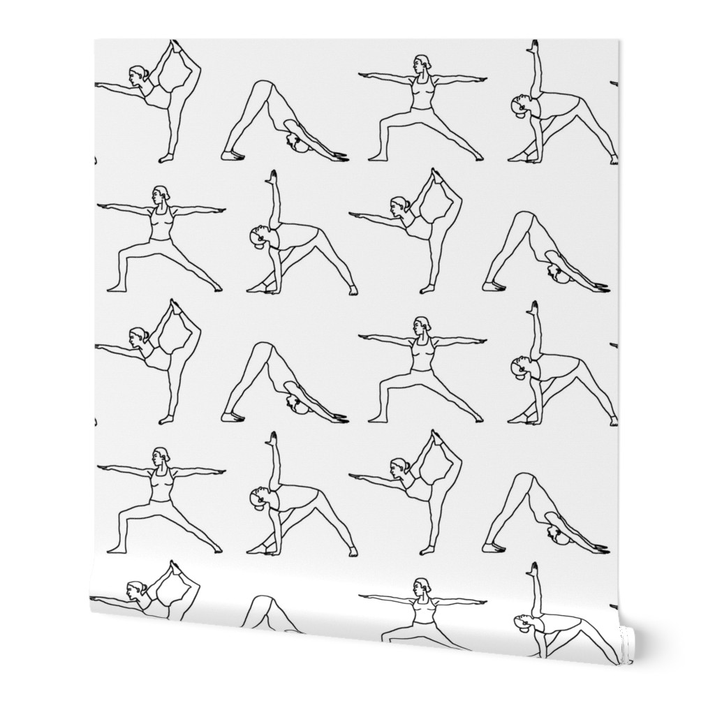 Yoga  Outlines // Large