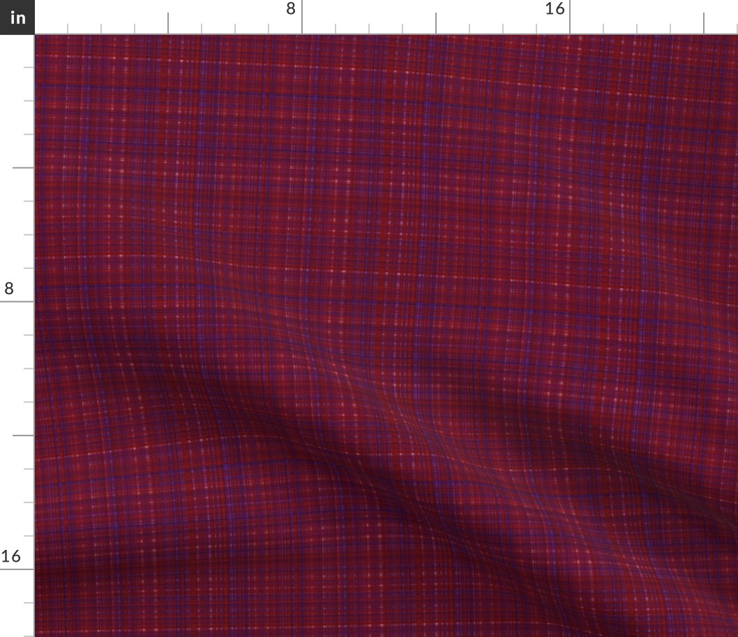 Berry Red Plaid 3