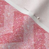 Glitter Chevron Pink on Pink