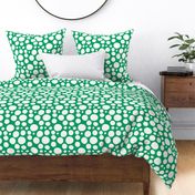 Polka Dot on Green