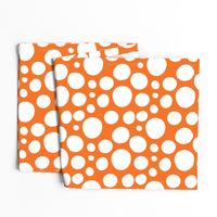 Polka Dot on Orange