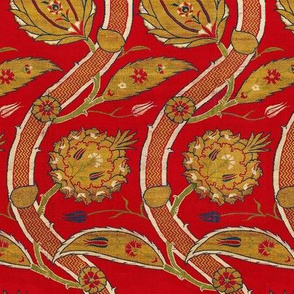 turkey red tapestry