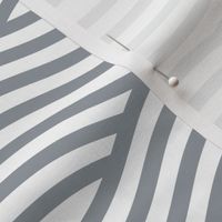 Grey and White Wave Asian Stripes