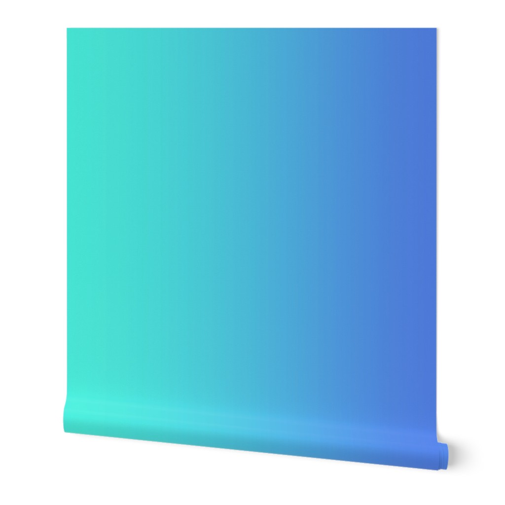 Teal to Blue Gradient