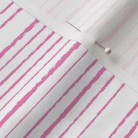 Pink Stripes Distressed