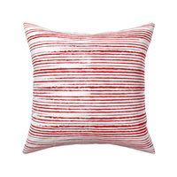 Red Stripes Distressed