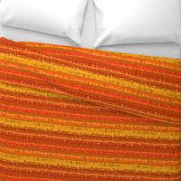 Orange and Yellow Tribal Stripe