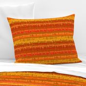 Orange and Yellow Tribal Stripe