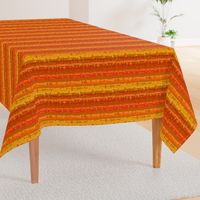 Orange and Yellow Tribal Stripe