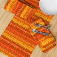 Orange and Yellow Tribal Stripe