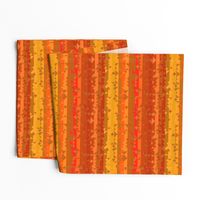 Orange and Yellow Tribal Stripe