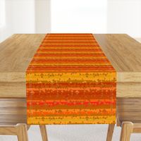 Orange and Yellow Tribal Stripe