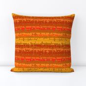 Orange and Yellow Tribal Stripe