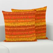 Orange and Yellow Tribal Stripe