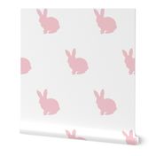 Pink bunny solid