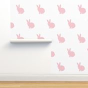 Pink bunny solid