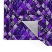 Purple, silver, black dragon scales (for Michael) by Su_G_©SuSchaefer