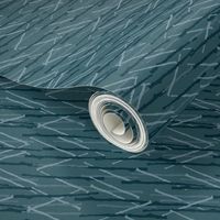  16-16AU Teal Green Slate Gray Abstract Sticks || grey Ocean Nautical Geometric  _Miss Chiff Designs